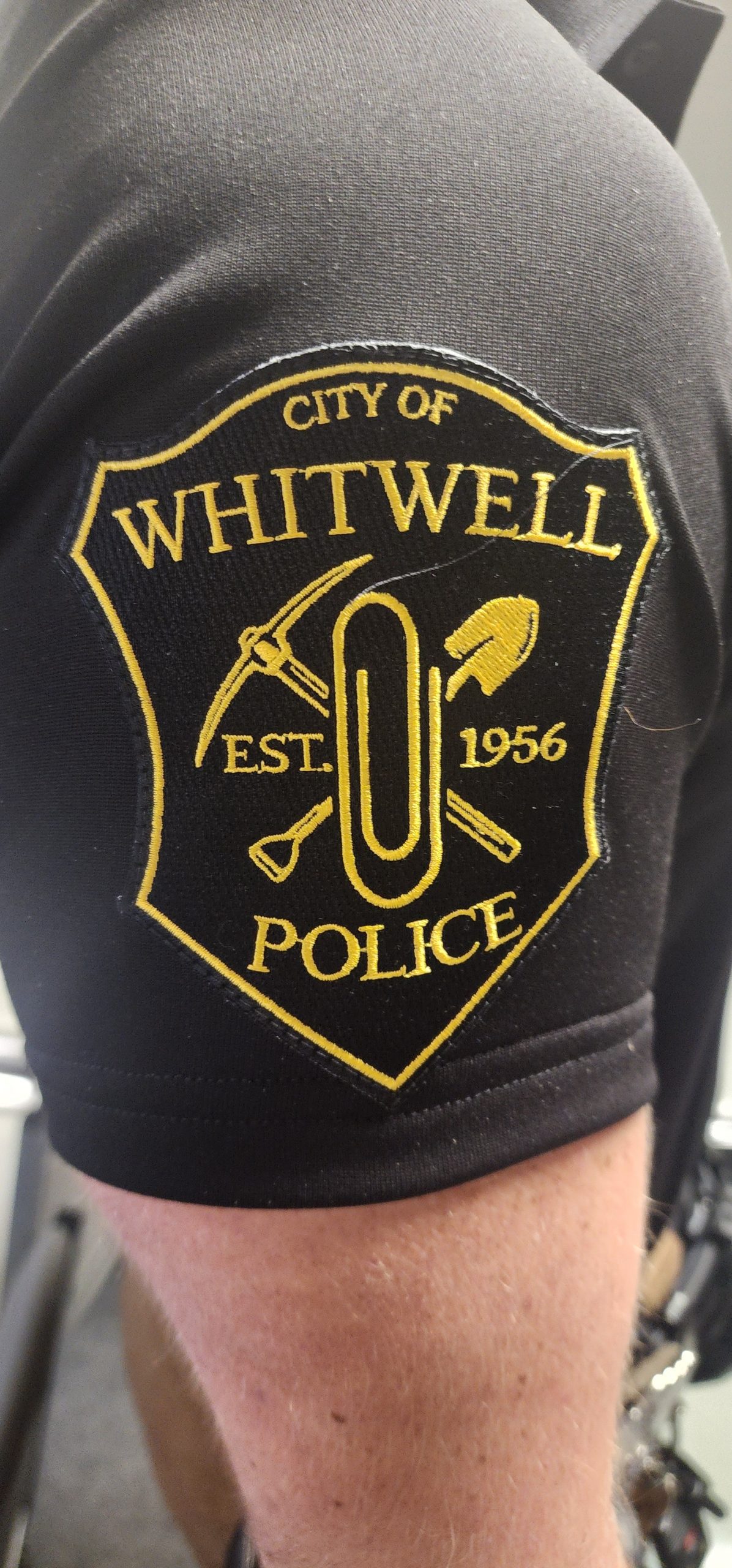Whitwell police patch unveiled The Marion County Tribune